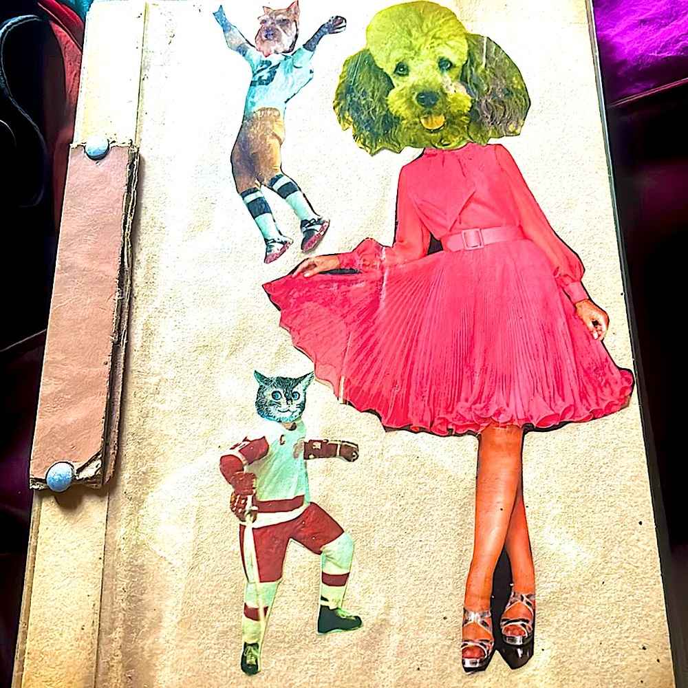 16 VTG full pages of ANTHROPOMORPHIC GOLD & a personal favorite💝